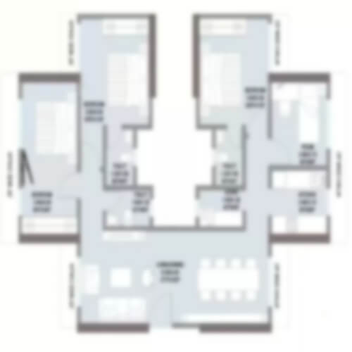3 BHK Floor Plan